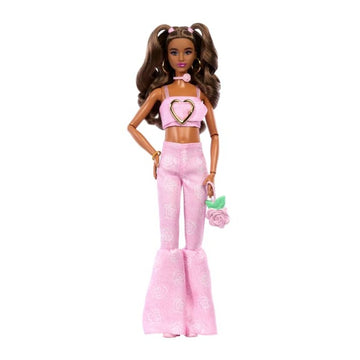 Barbie Fashionista Deluxe Style Calça Jeans Rosa - Mattel