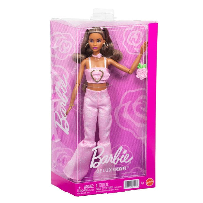Barbie Fashionista Deluxe Style Calça Jeans Rosa - Mattel