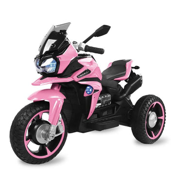 Moto Elétrica Infantil 12V Adventure Bandeirante Rosa