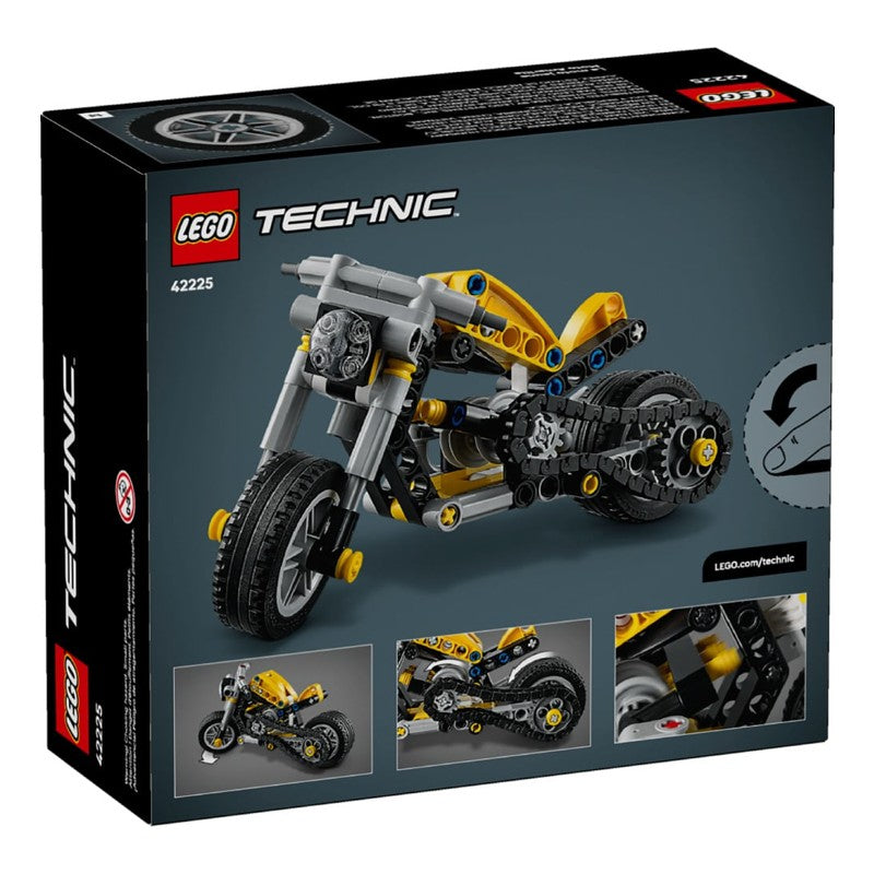 Lego Technic Motocicleta Amarela - 42225