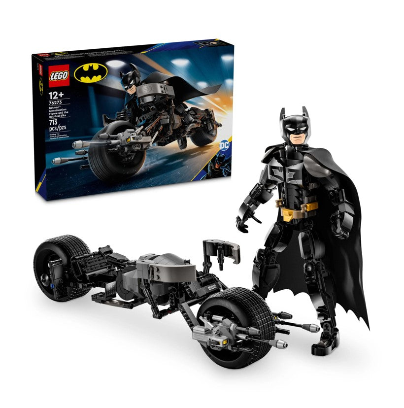 Lego Dc Figura do Batman e Bicicleta BatPod - 76273