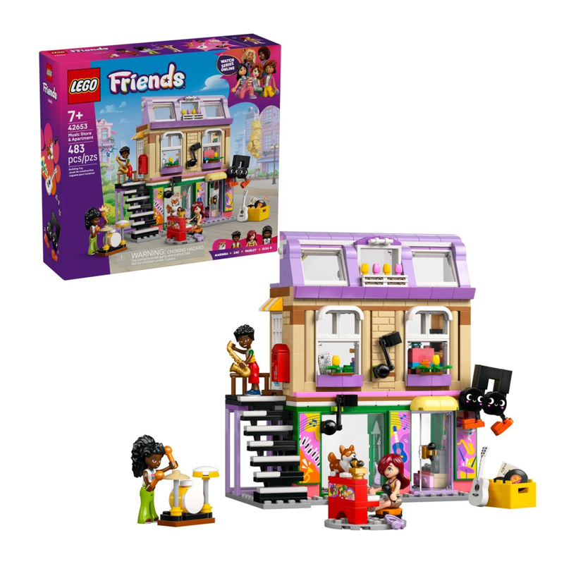 Lego Friends Loja de Música e Apartamento - 42653