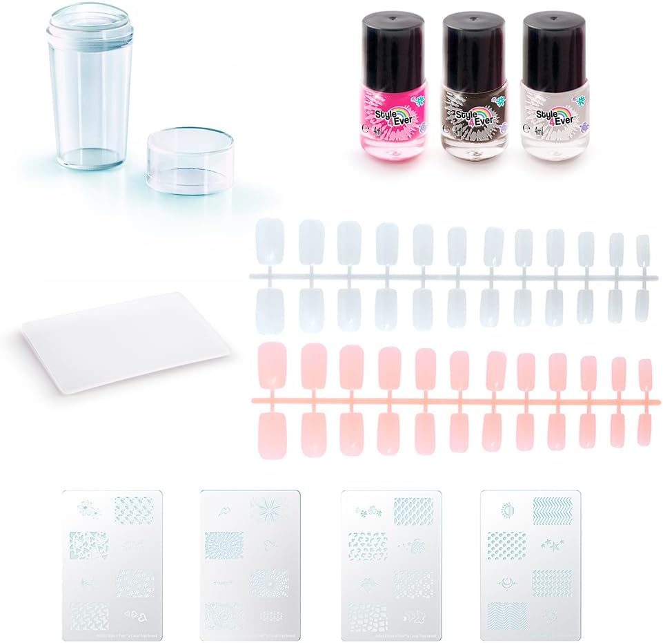 Kit de Arte para Unhas Pro Tips - Fun Divirta-se