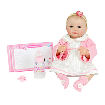 Boneca Bebê Reborn Menina Nala - Shiny Toys