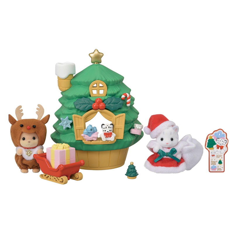 Casa da Árvore de Natal da Bebê Mamãe Noel - Epoch