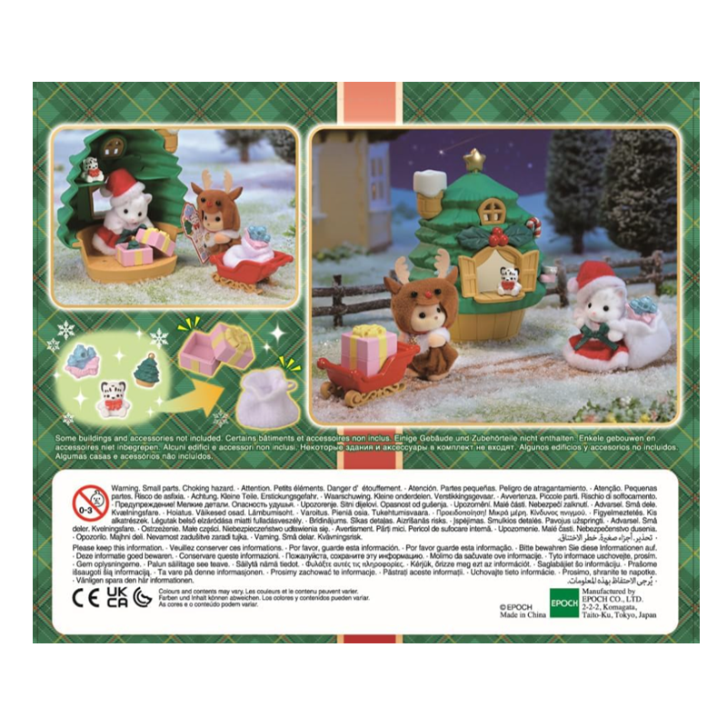 Casa da Árvore de Natal da Bebê Mamãe Noel - Epoch