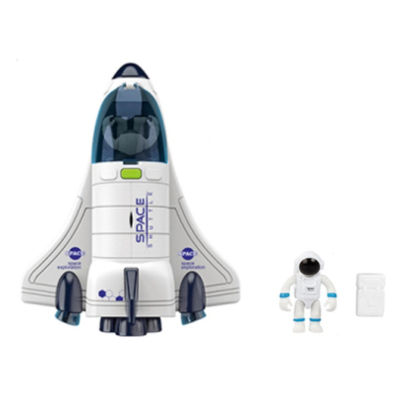 Playset Ônibus Espacial Com Astronauta e Veículos Space Set