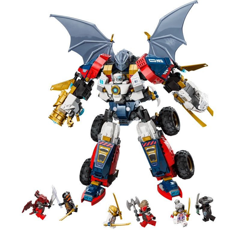 Lego Ninjago Robô Ultra Combinador do Zane 71834