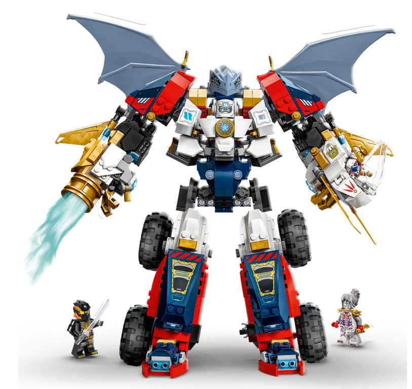 Lego Ninjago Robô Ultra Combinador do Zane 71834
