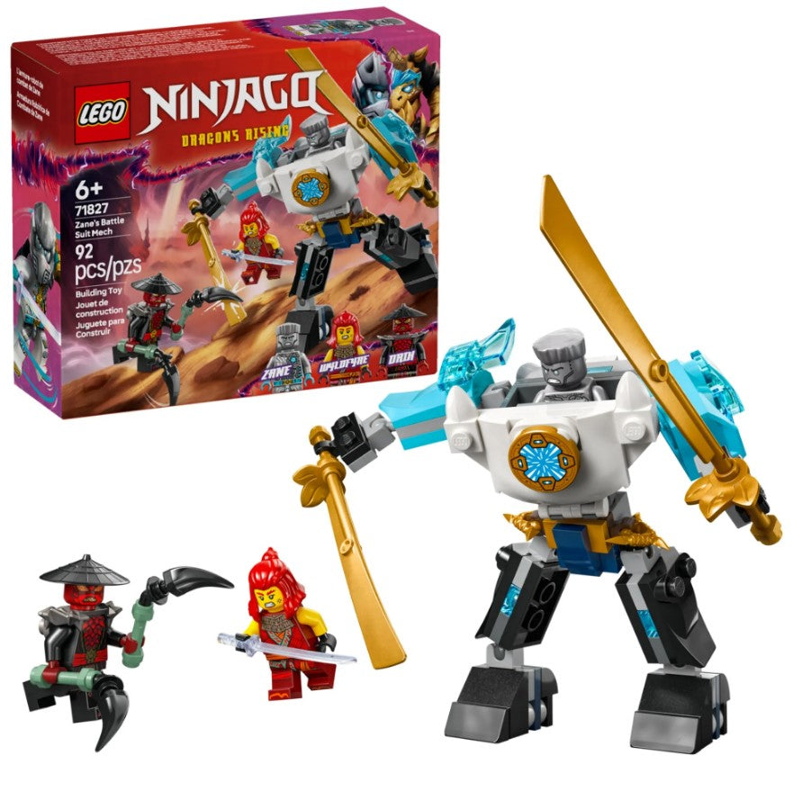 Lego Ninjago Robô de Combate Zane 71827