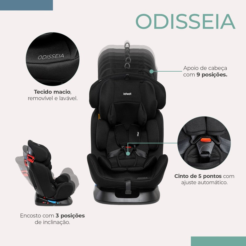 Cadeirinha Para Auto Odisseia - Infanti