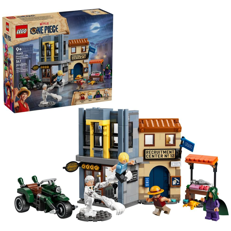 Lego One Piece Confronto com o Capitão Smoker - 75642