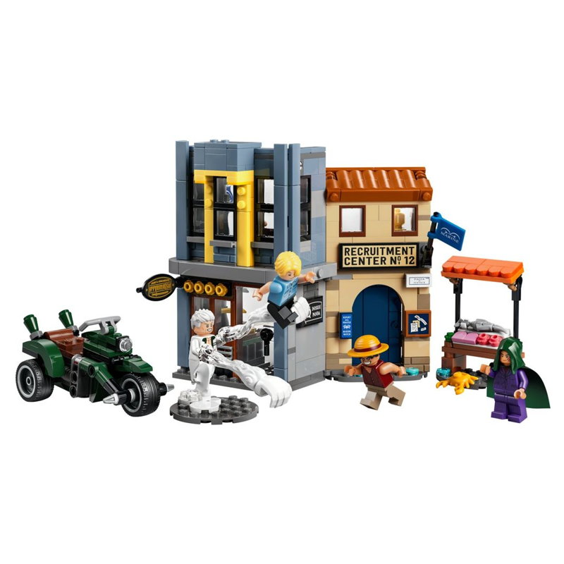 Lego One Piece Confronto com o Capitão Smoker - 75642