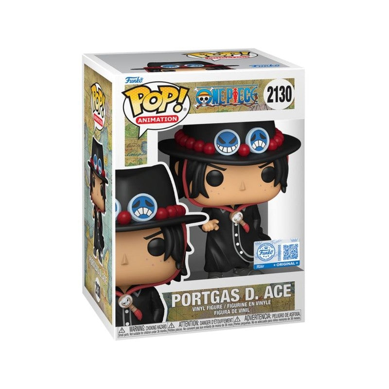 Boneco Funko Pop One Piece Portgas D Ace de Casaco - Candide