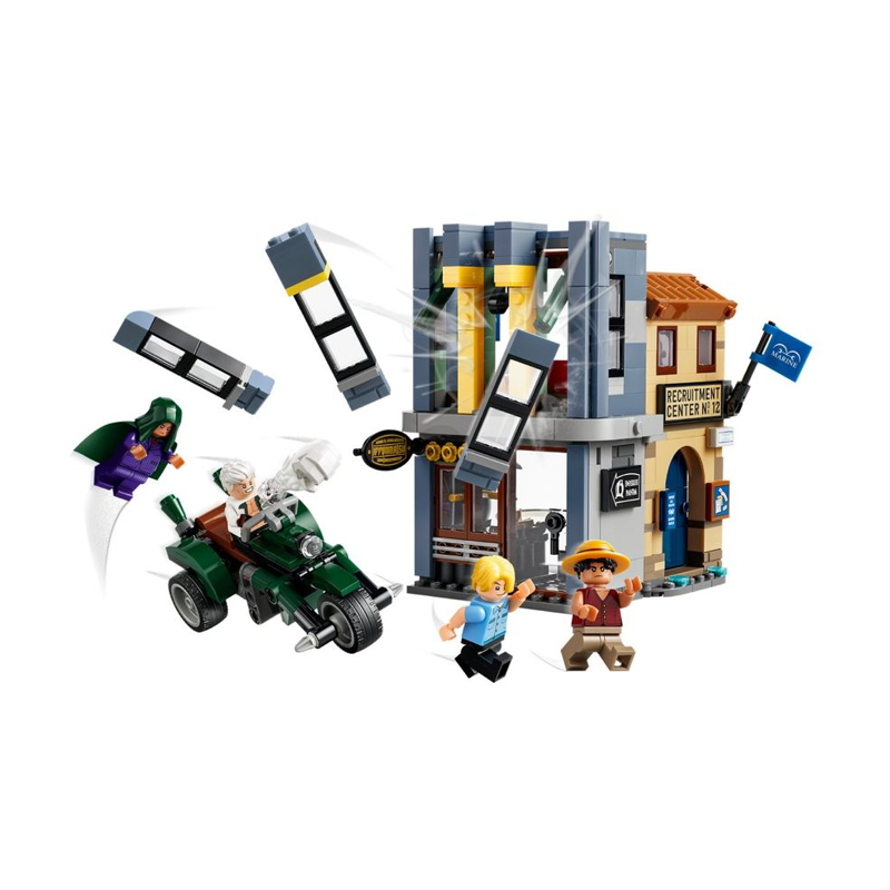 Lego One Piece Confronto com o Capitão Smoker - 75642
