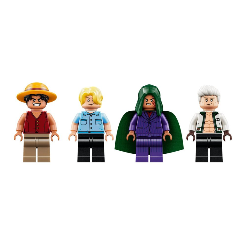 Lego One Piece Confronto com o Capitão Smoker - 75642