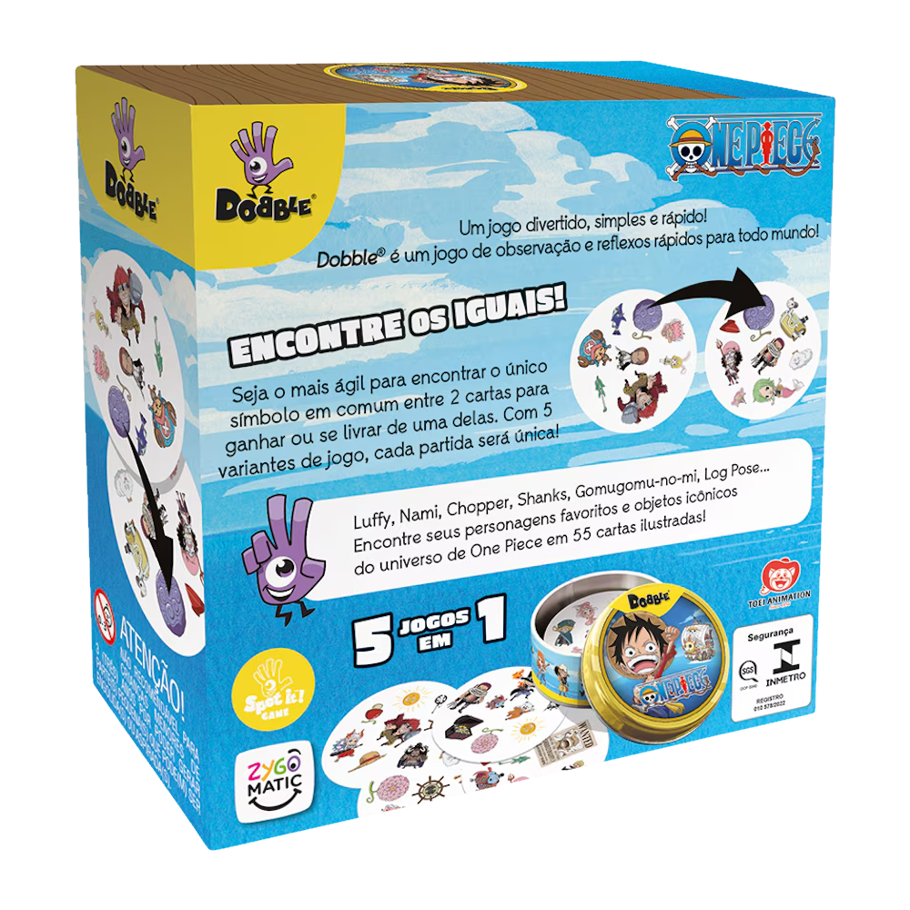 Jogo Dobble One Piece - Galapagos