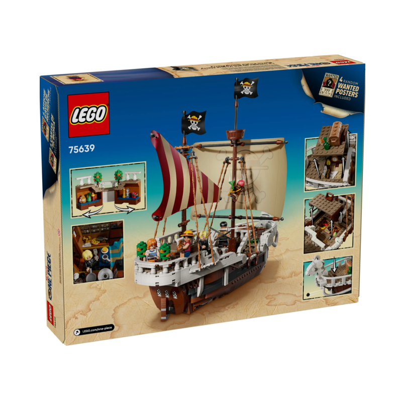 Lego One Piece O Navio Pirata Going Merry - 75639