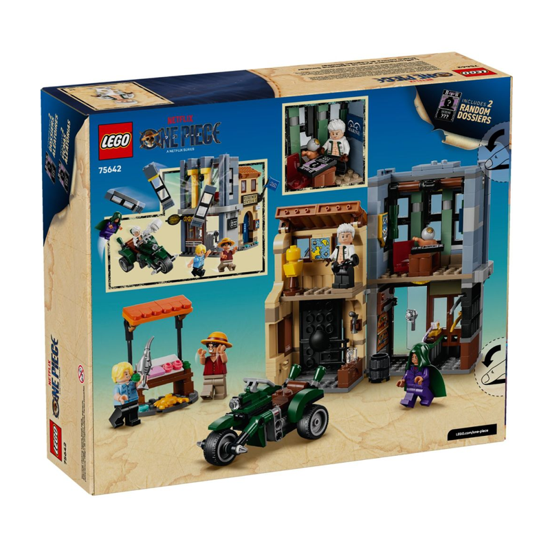Lego One Piece Confronto com o Capitão Smoker - 75642