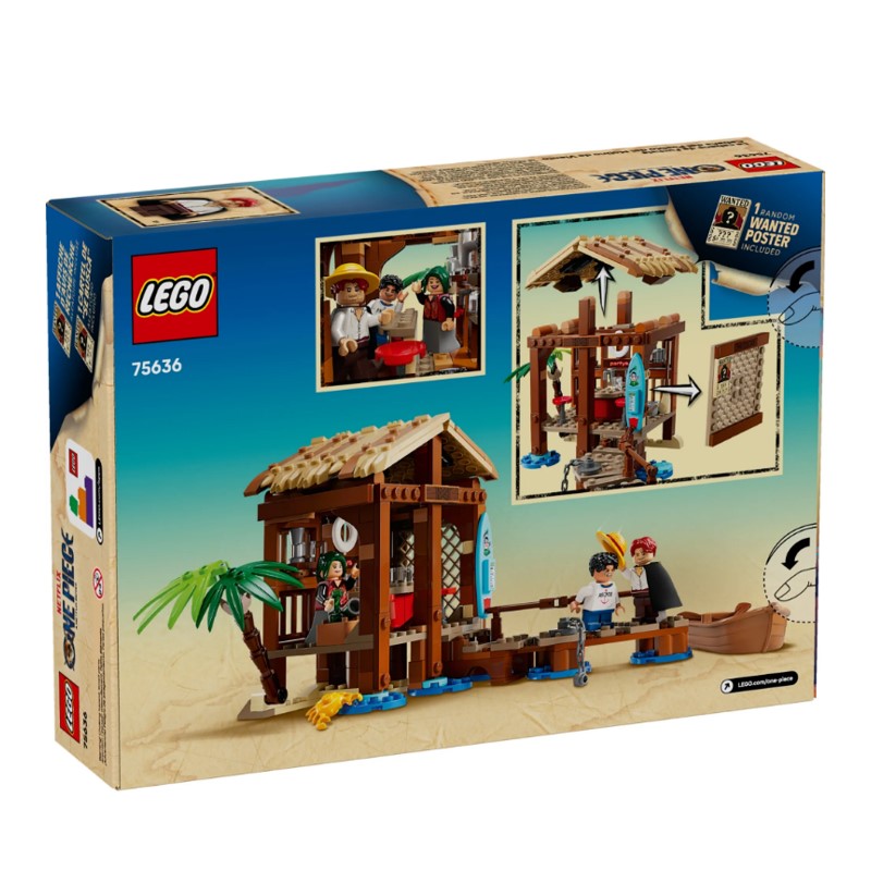 Lego One Piece Cabana da Vila do Moinho de Vento - 75636