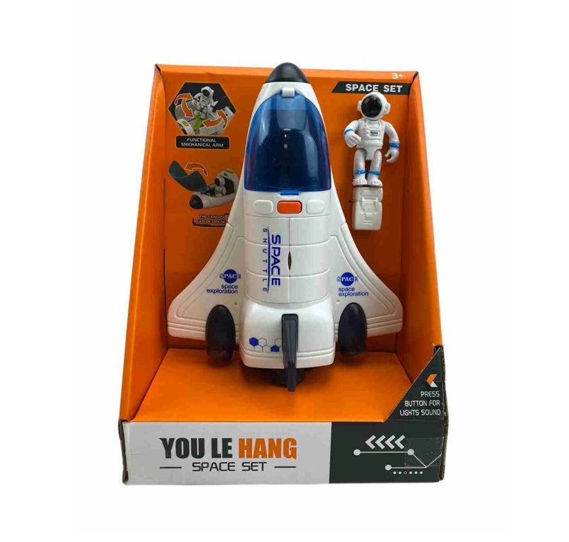 Playset Ônibus Espacial com Luz e Som e Mini Figura