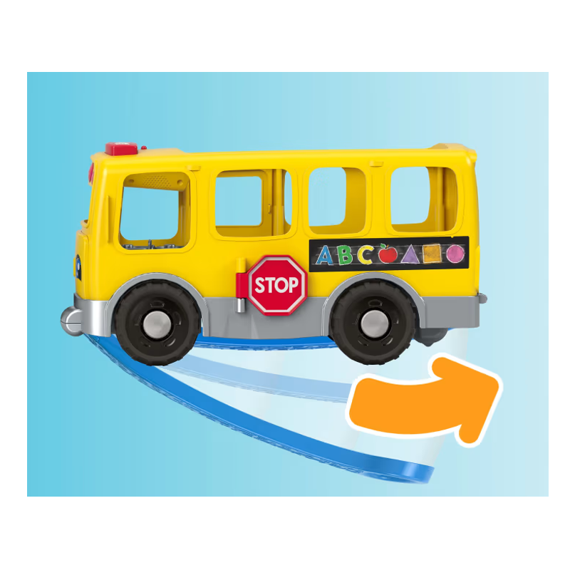Little People Ônibus Escolar Fazendo Novos Amigos - Mattel