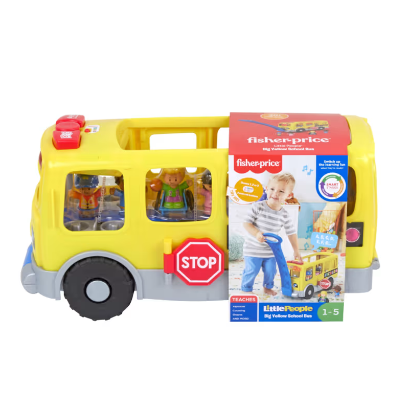 Little People Ônibus Escolar Fazendo Novos Amigos - Mattel