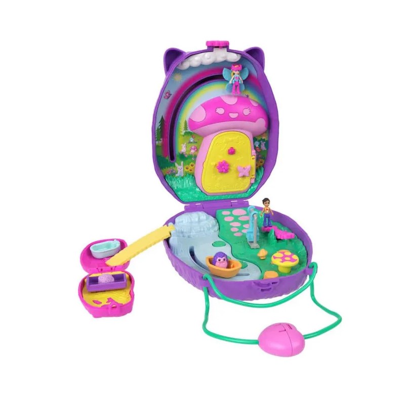 Playset Polly Pocket Mãe e Bebê - Mattel