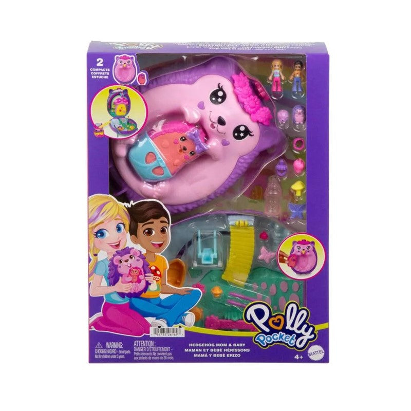 Playset Polly Pocket Mãe e Bebê - Mattel