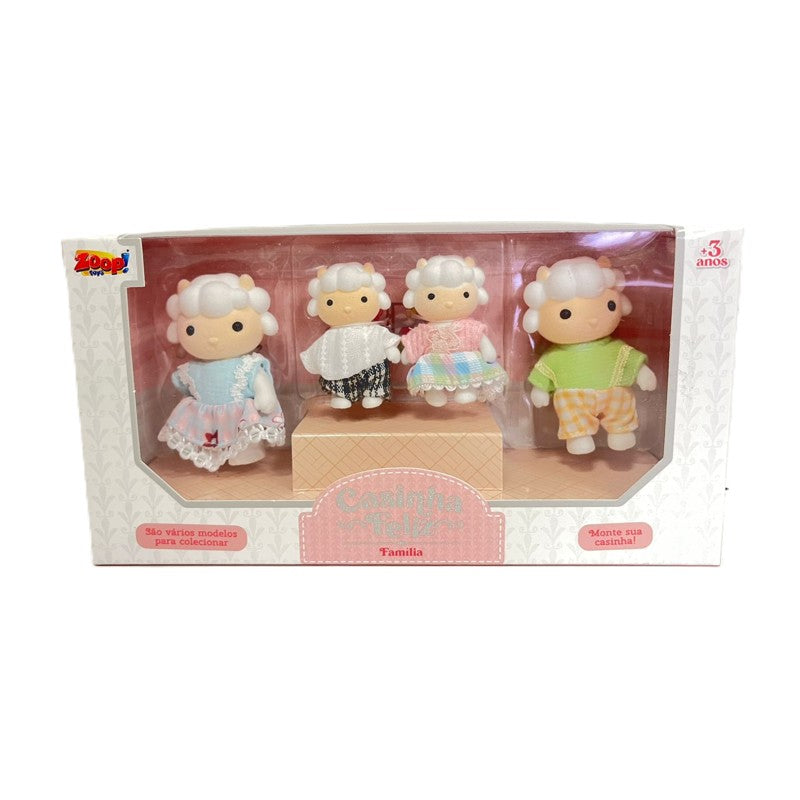 Casinha Feliz Família Ovelha - Zoop Toys