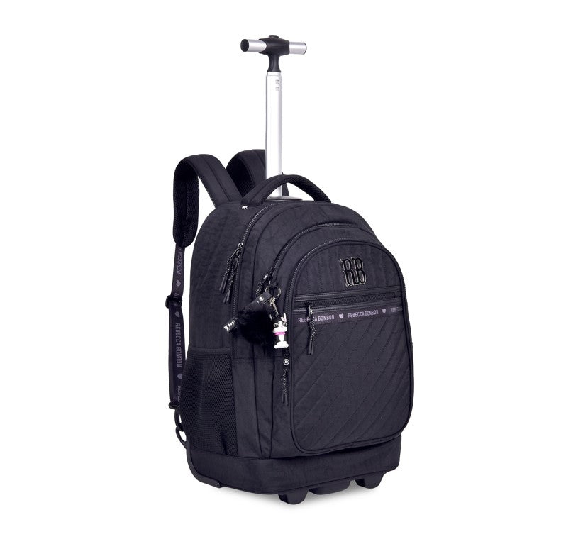 Kit Mochila Carrinho Rebecca Bonbon Lancheira + Estojo RB24519