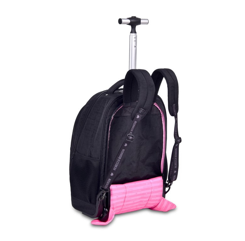 Kit Mochila Carrinho Rebecca Bonbon Lancheira + Estojo RB24519