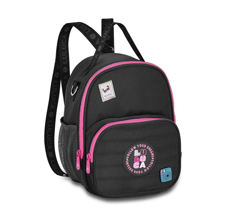 Kit Mochila de Costas Luluca com Lancheira e Estojo LU24635