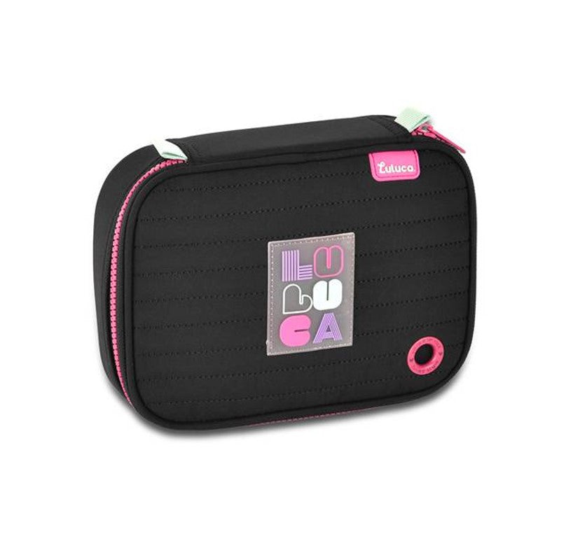 Kit Mochila de Costas Colorida Luluca com Lancheira e Estojo Clio LU24600