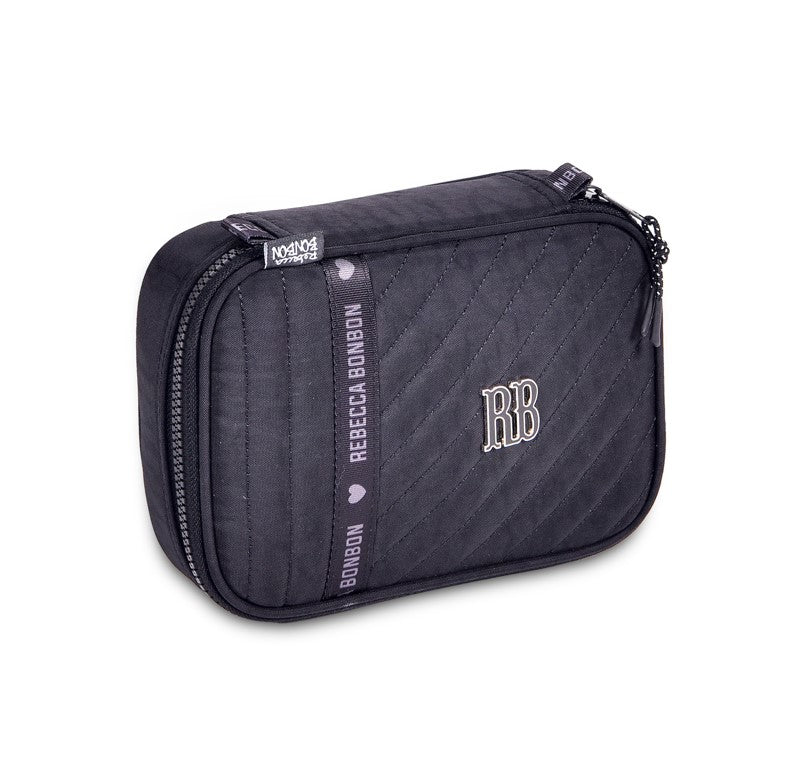 Kit Mochila Carrinho Rebecca Bonbon Lancheira + Estojo RB24519