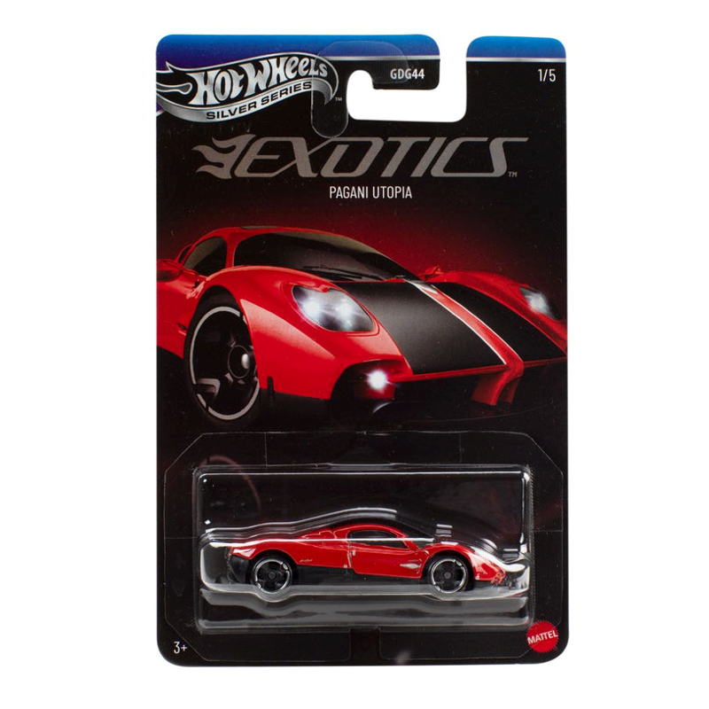 Hot Wheels Silver Series Exotics 1:64 - Mattel
