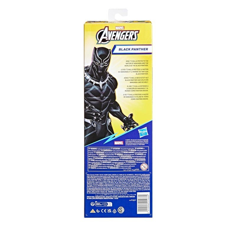 Boneco Marvel Pantera Negra Vingadores Titan Hero - Hasbro