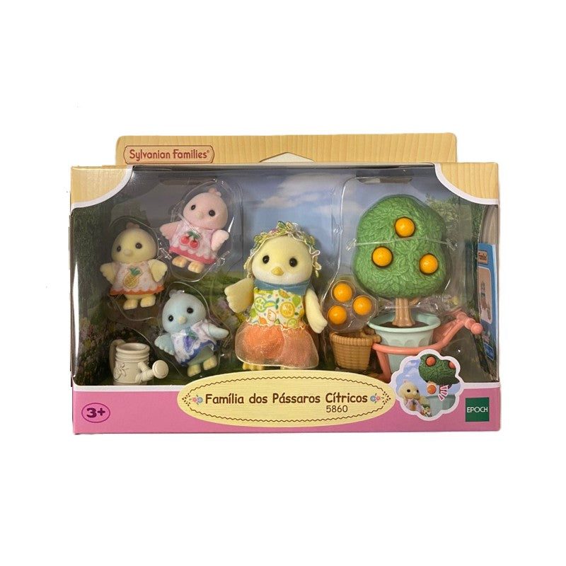 Sylvanian Families Família dos Pássaros Cítricos - Epoch