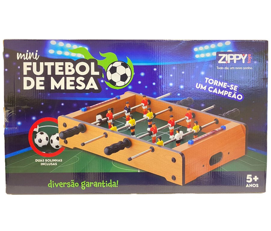 Mesa de Pebolim Madeira 51CM - Zippy Toys