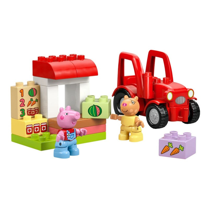 Lego Duplo Trator e Mercado Pepa Pig - 10468
