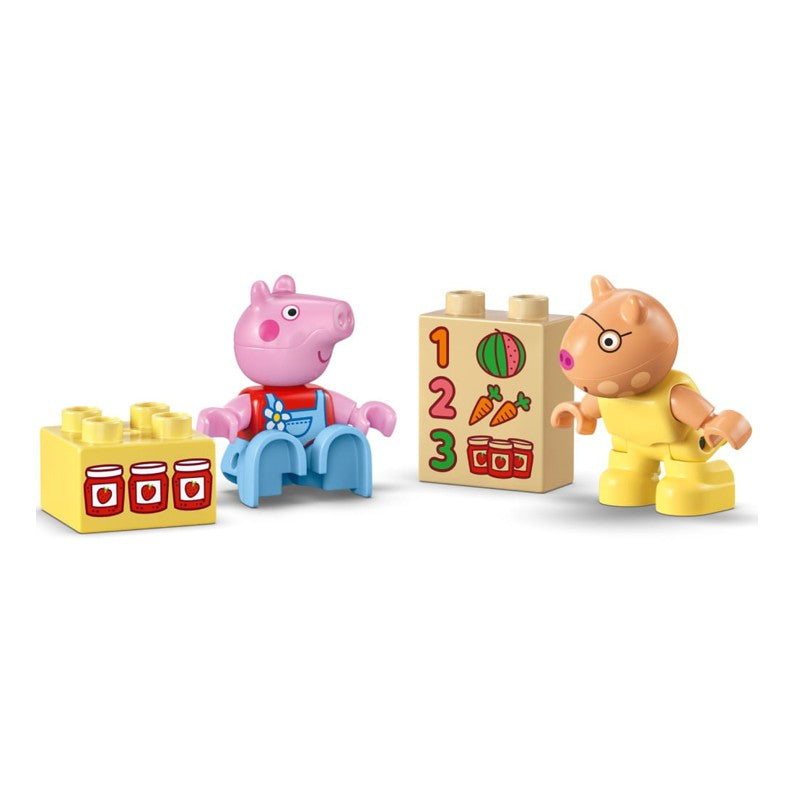 Lego Duplo Trator e Mercado Pepa Pig - 10468