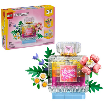 Lego Creator 3 em 1 Frasco de Perfume Decoração Floral - 31383