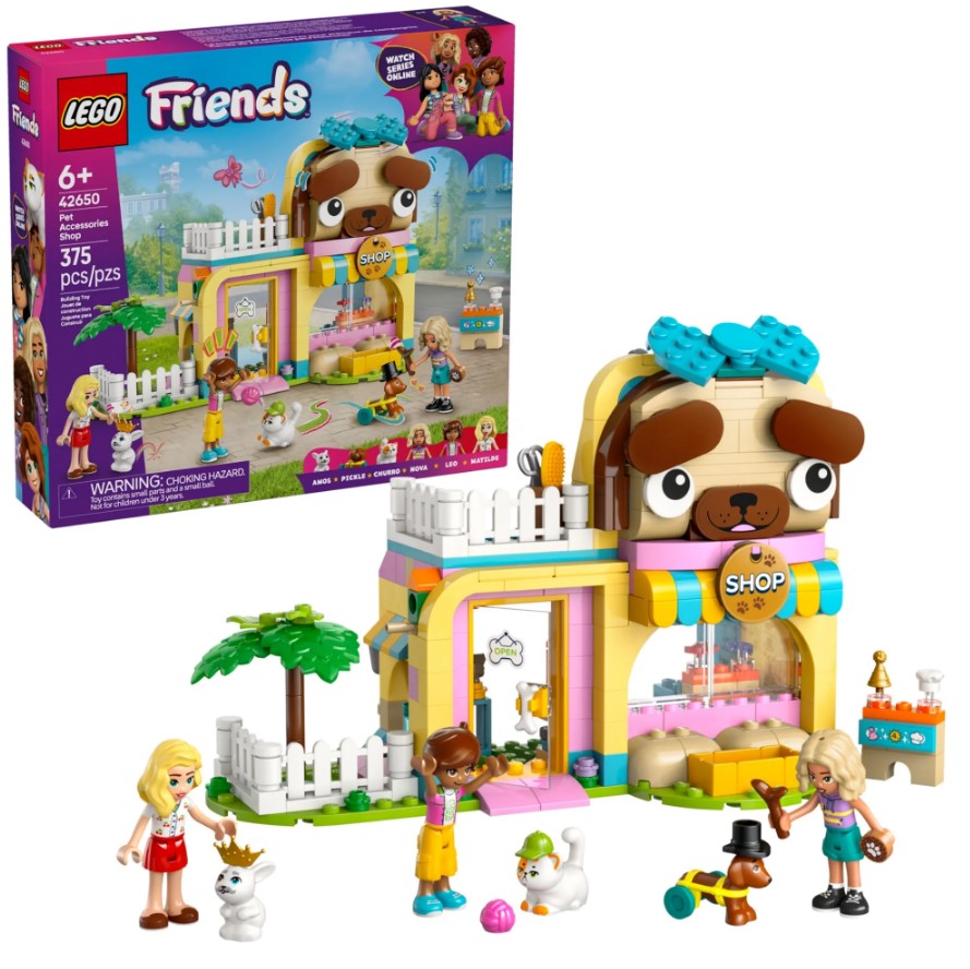 Lego Friends Loja Acessórios Para Animais de Estimação 42650