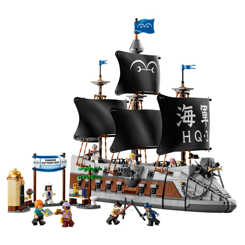 Lego One Piece Navio de Guerra de Garp - 75646