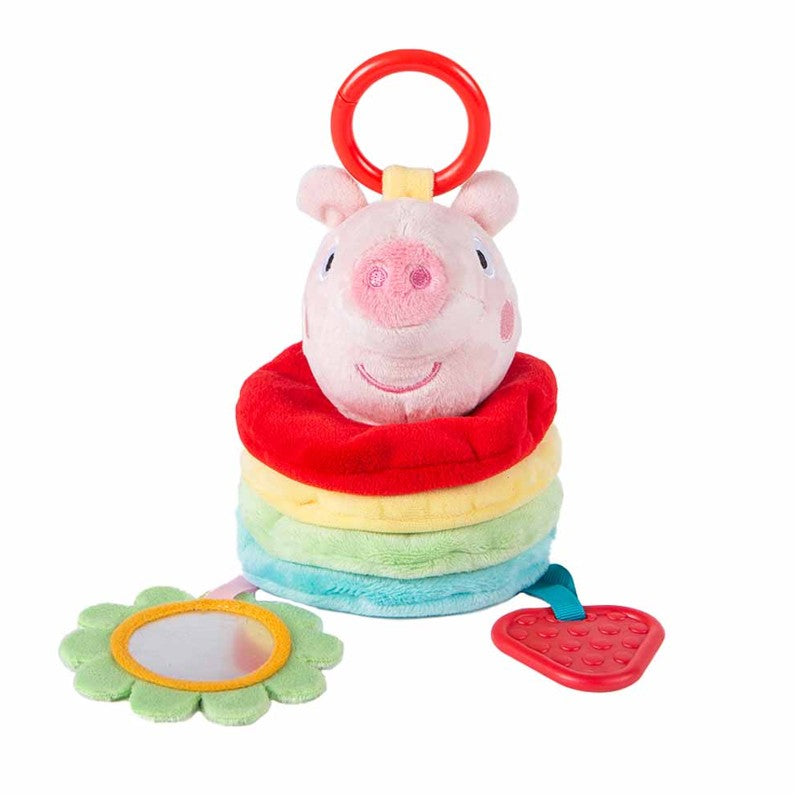 Estica e Treme Com Mordedor Peppa Pig - Yes Toys