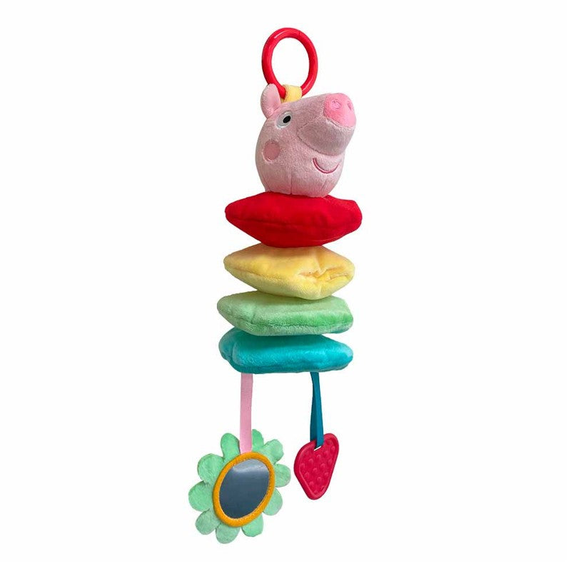 Estica e Treme Com Mordedor Peppa Pig - Yes Toys