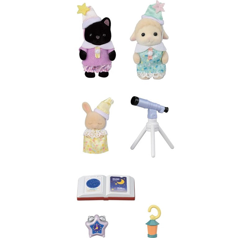 Sylvanian Families Amigos do Jardim da Infância Noite do pijama