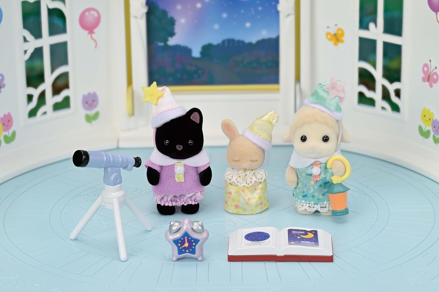 Sylvanian Families Amigos do Jardim da Infância Noite do pijama