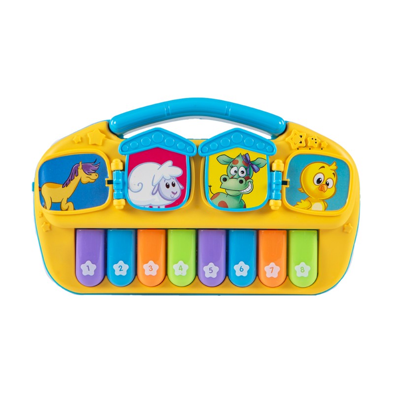Pianinho Livro da Popo Galinha Pintadinha - Yes Toys