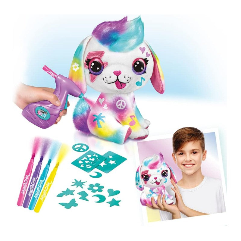 Pelúcia Cachorrinho Puppy para Pintar AirBrush - Fun